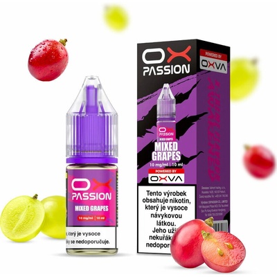 Oxva Ox Passion Salts Mixed Grapes 10 ml 20 mg