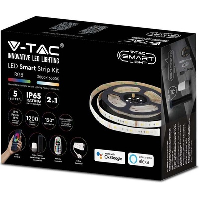 V-TAC LED Лента 90 LED Сет 13W Wifi IP65 RGB 3 в 1 - 2910 (2910)