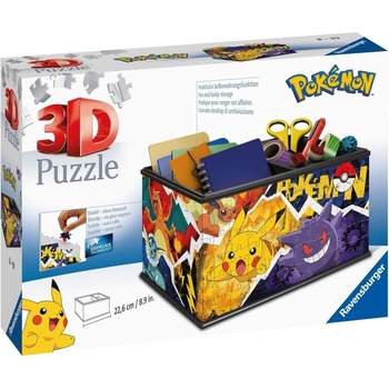 RAVENSBURGER 3D puzzle Úložná krabice Pokémon 216 ks