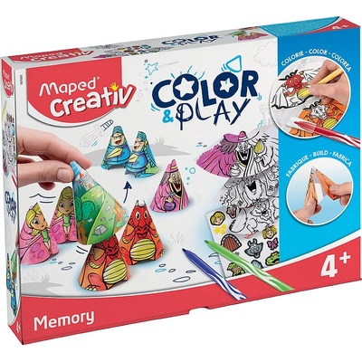 Maped Креативен комплект Maped Color & Play - Игра за развиване на паметта (907000)