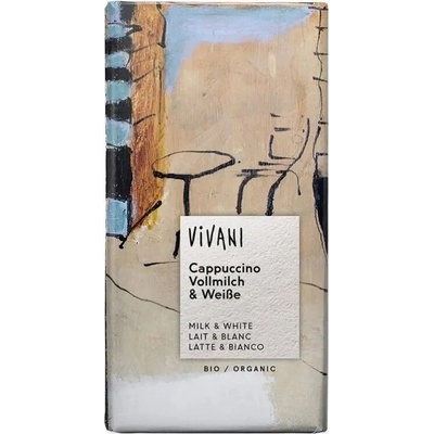 Vivani Čokoláda s príchuťou cappuccina Bio 100 g