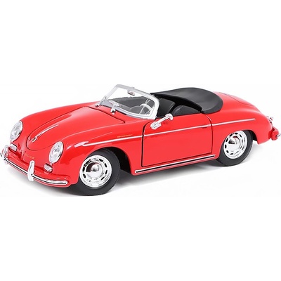 Welly Porsche 356A Spider 1959 červená 1:24