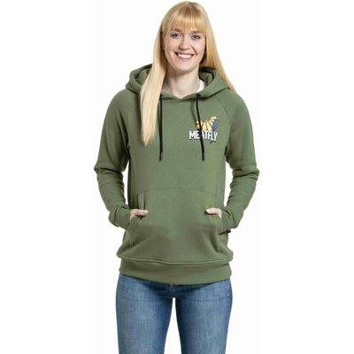 Meatfly дамски суитшърт Watani Olive Flowers Meatfly | Zelen | ЖЕНИ | S