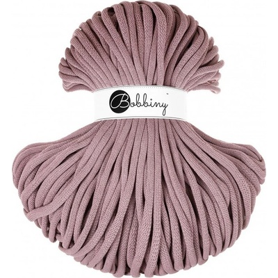 Bobbiny bavlněná šňůra JUMBO 9mm mauve
