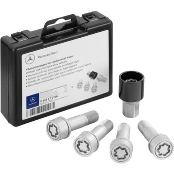 Mercedes-Benz Оригинален колесен секретен болт Mercedes M14 x 1.5 x 45