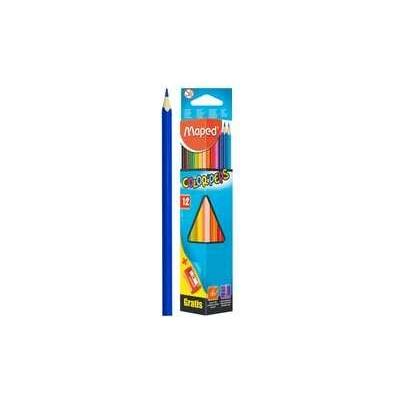 Maped Color'Peps farbičky 12 farieb + ořezávač