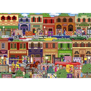 Image 1 of Alipson Puzzle - Puzzle Quilt Festival - 1 000 piese