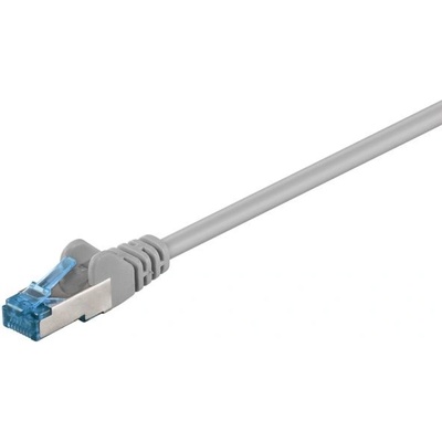Value 21.99.0863-50 S/FTP (PiMF) Patch, LSOH, Cat6A, 3m, sivý