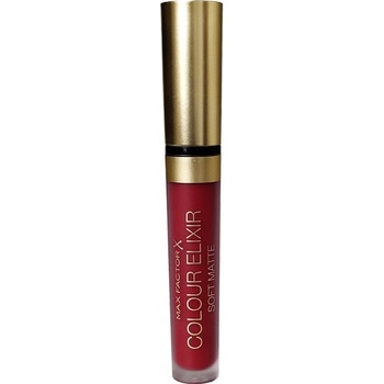 Max Factor Colour Elixir Soft Matte dlhotrvajúci tekutý rúž 035 Faded Red 4 ml