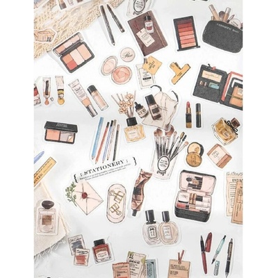 Sada 40 samolepiek - Makeup
