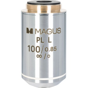 MAGUS Обектив MAGUS 100PLL 100х/0, 85 Plan L WD 0, 40 mm (83466)