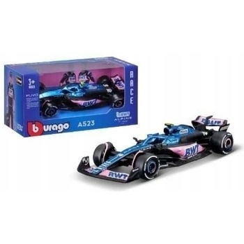 Bburago RACE Formula F1 BWT Alpine F1 Team A523 2023 10 Pierre Gasly 1:43