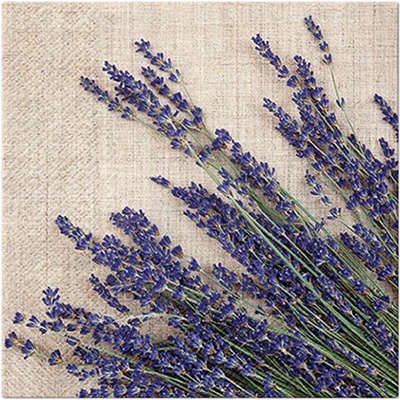 PAW servítky L Lavender Sheaf 33x33cm