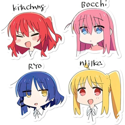 Bocchi the Rock Samolepka Kessoku