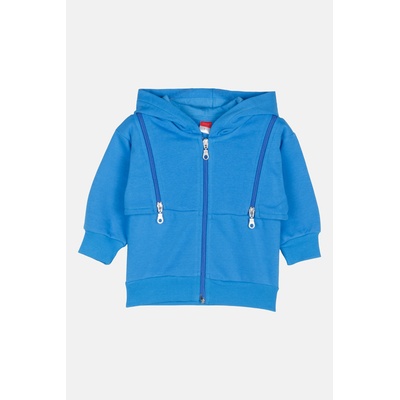 Joyce Zipper Jacket modrá zelená