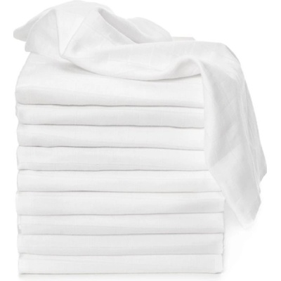 T-TOMI TETRA Cloth Diapers EXCLUSIVE COLLECTION White 70x70 10 ks
