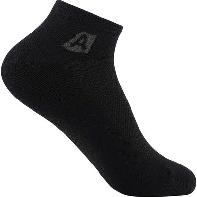 Alpine Pro RED DEER ponožky USCZ001990 čierna