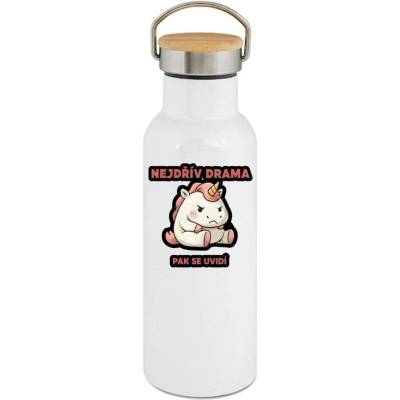 123TRIKO termoska Nejdřív drama, V2 500 ml vtipné