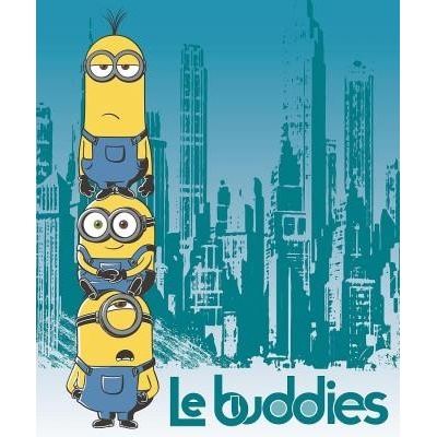 Jerry Fabrics Detská deka fleece Mimoni 2