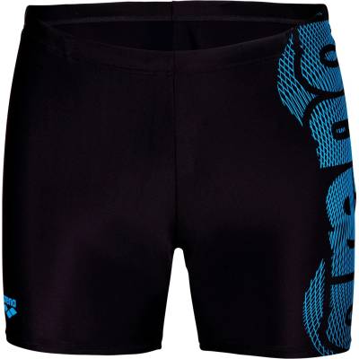 arena Мъжки бански слипове Arena Swim Mid Jammer Graphic Swim brief - Black / Turquoise - размер 7 (DE) (050-2246-0215)