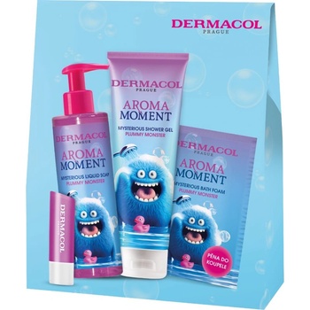 Dermacol Aroma Moment Plummy Monster подаръчен комплект за деца аромати Plum
