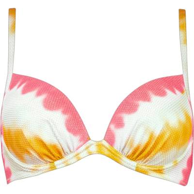 Watercult Дамско бикини горнище Watercult Women's Summer Muse Bikini Top 7190 Bikini top - Coral / Mustard - размер 44 (150-4218-0123)