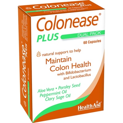 HEALTHAID Хранителна добавка за подобряване перисталтиката, Health Aid Colonease Plus 60 caps