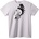 NOONEBRAND Тениска Бодлив Кос и Звезда - 2XL, White