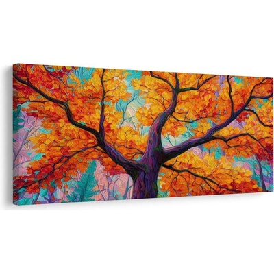 Obraz oslnivý strom života v přírodě - 120x60