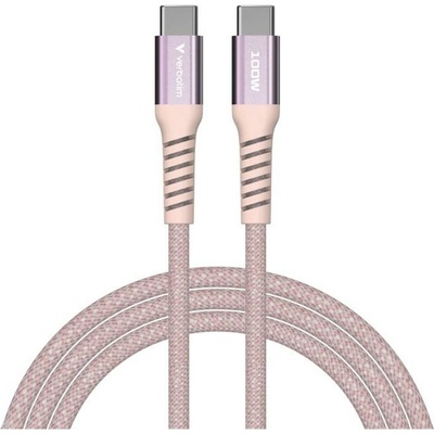 Verbatim 31857 USB USB C samec - USB C samec, 100W, 1.2m, růžový