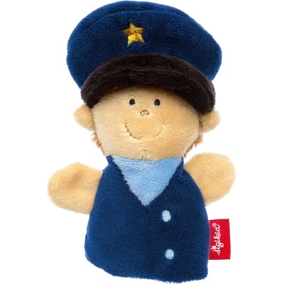 Sigikid Plyšová Prstová Maňušková Bábka Policajt