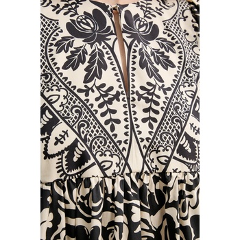 Max Mara Памучна рокля Weekend Max Mara в бежово среднодълга разкроена 2515221192600 (2515221192600)