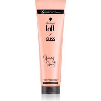 Schwarzkopf Taft x Gliss изглаждащ крем За коса Sleeky Smooth 150ml