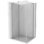 Mexen Velar L плъзгаща се душ кабина 120 x 110 см, прозрачна, матов никел - 871-120-110-03-97 (871-120-110-03-97)