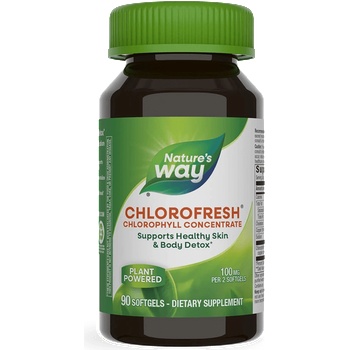 Nature's Way ХЛОРОФРЕШ (Хлорофил концентрат) 90 софтгел капсули | Nature’s Way (3550)