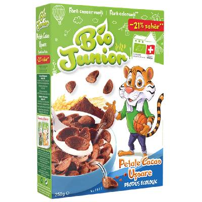Био зърнена закуска Bio Junior - С какао, 250 g (BB110606)