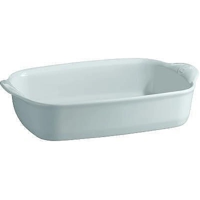 Emile Henry Керамична правоъгълна тава emile henry small rectangular oven dish малка - 30 х 19 см - цвят светлосив (eh 9650-01)