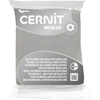 Cernit Polymer Clay Metallic Полимерна глина Pearl White 56 g (CE0870056085C)