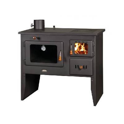 Sporák na tuhá paliva s teplovodním výměníkem PRITY W12 1P41, levá