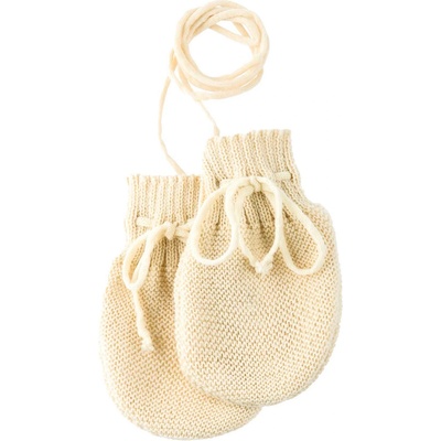 disana Детски ръкавици Disana Kid's Strick-Handschuhe Gloves - Natur - размер 0 (EU) (202-7761-0311)