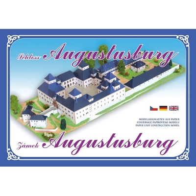 Zámek Augustusburg - Stavebnice papírového modelu