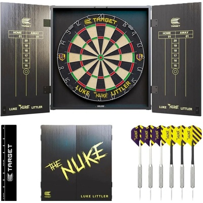 Target - darts Kabinet s terčem Luke Littler - The Nuke