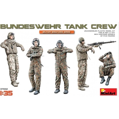 MiniArt Bundeswehr Tank Crew 5 fig. 37032 1:35