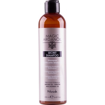 Maxima nook secret Shampoo sampon s hodvabnym leskom pre suche a poskodene vlasy 250 ml