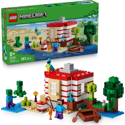 LEGO® Minecraft 21275 TNT dom v džungli