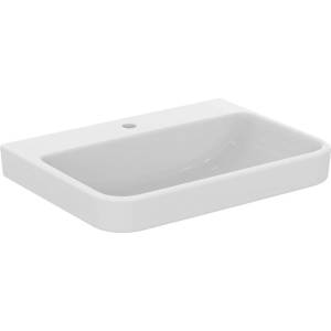 Ideal Standard i. life B стенен умивалник, лъскаво бял, 60 см с отвор за смесител (T534301)