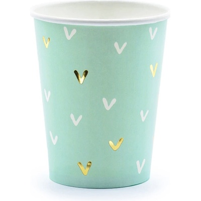 PartyDeco papierové poháre Kaktus