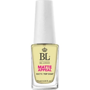 BEL London Matte Appeal Matte Top Coat Матиращ топ лак 10 мл