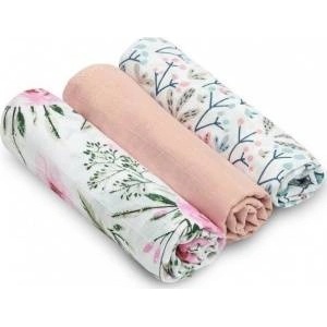 Sensillo PINK MUSLIN DIAPER (Pak - 3 pcs) 09910/5708