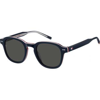 Tommy Hilfiger Слънчеви очила Tommy Hilfiger Men's Round Sunglasses - Blue